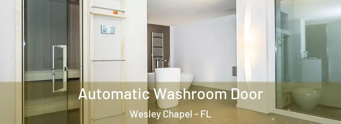 Automatic Washroom Door Wesley Chapel - FL