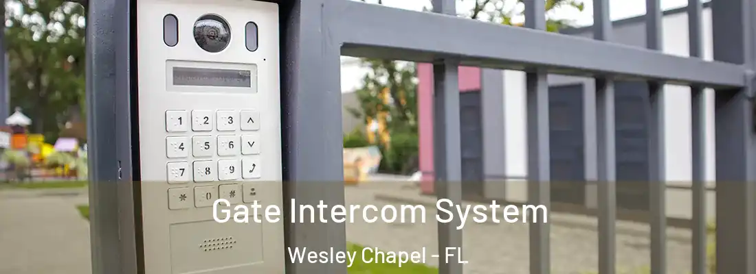 Gate Intercom System Wesley Chapel - FL